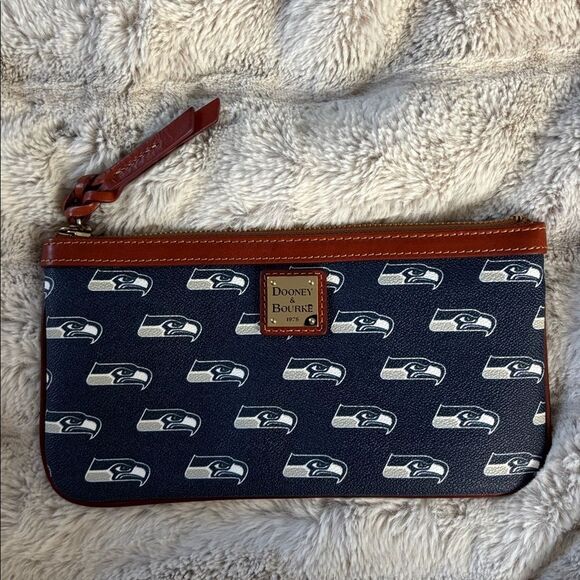 Dooney & Bourke Handbags - Dooney & Bourke NFL Seattle Seahawks Wristlet